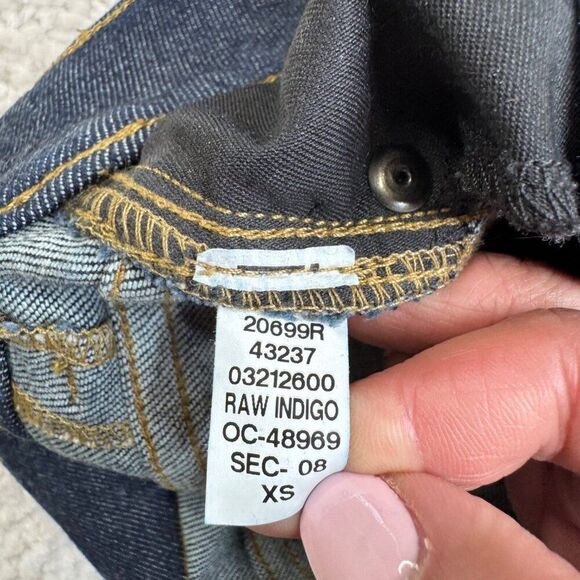 Spanx Kick Flare Crop Jeans Raw Indigo - Picture 6 of 11